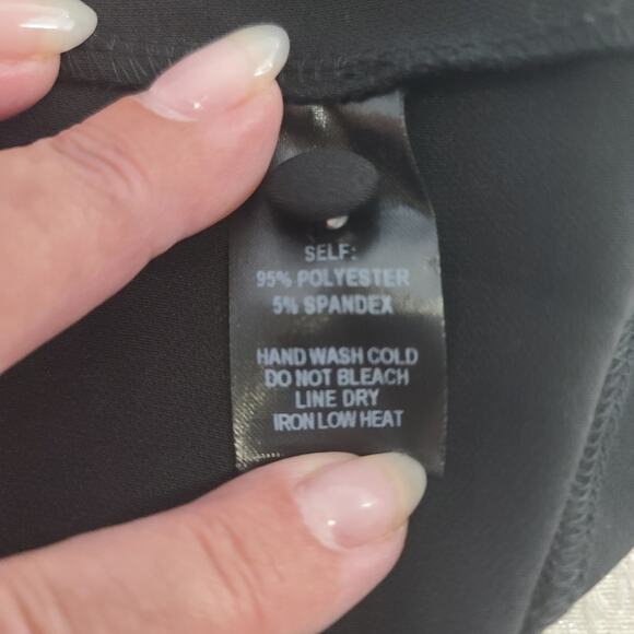 Lulus Conversation Piece gown women's black maxi dress Sz Large Formal Black Tie - Picture 9 of 12